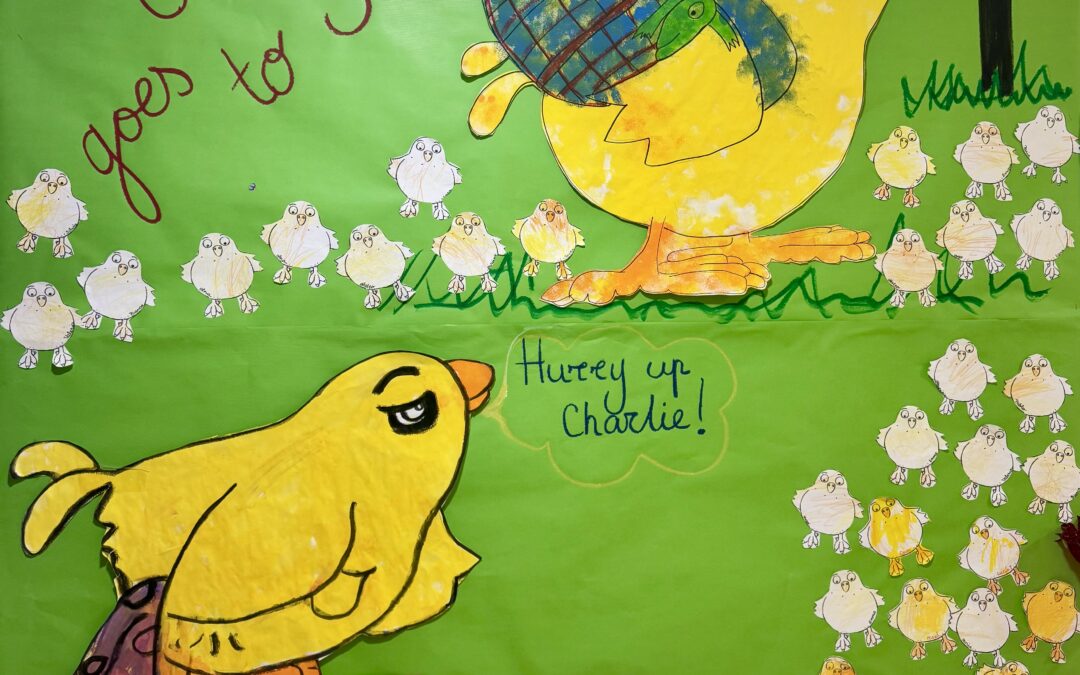 Charlie Chick Goes to School